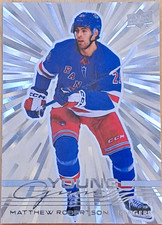 2025-26 Upper Deck Series 1 Matthew Robertson Young Guns Outburst