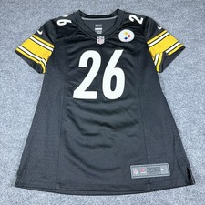 Nike On Field LeVeon Bell 26 Steelers Women’s Medium NFL Jersey Black