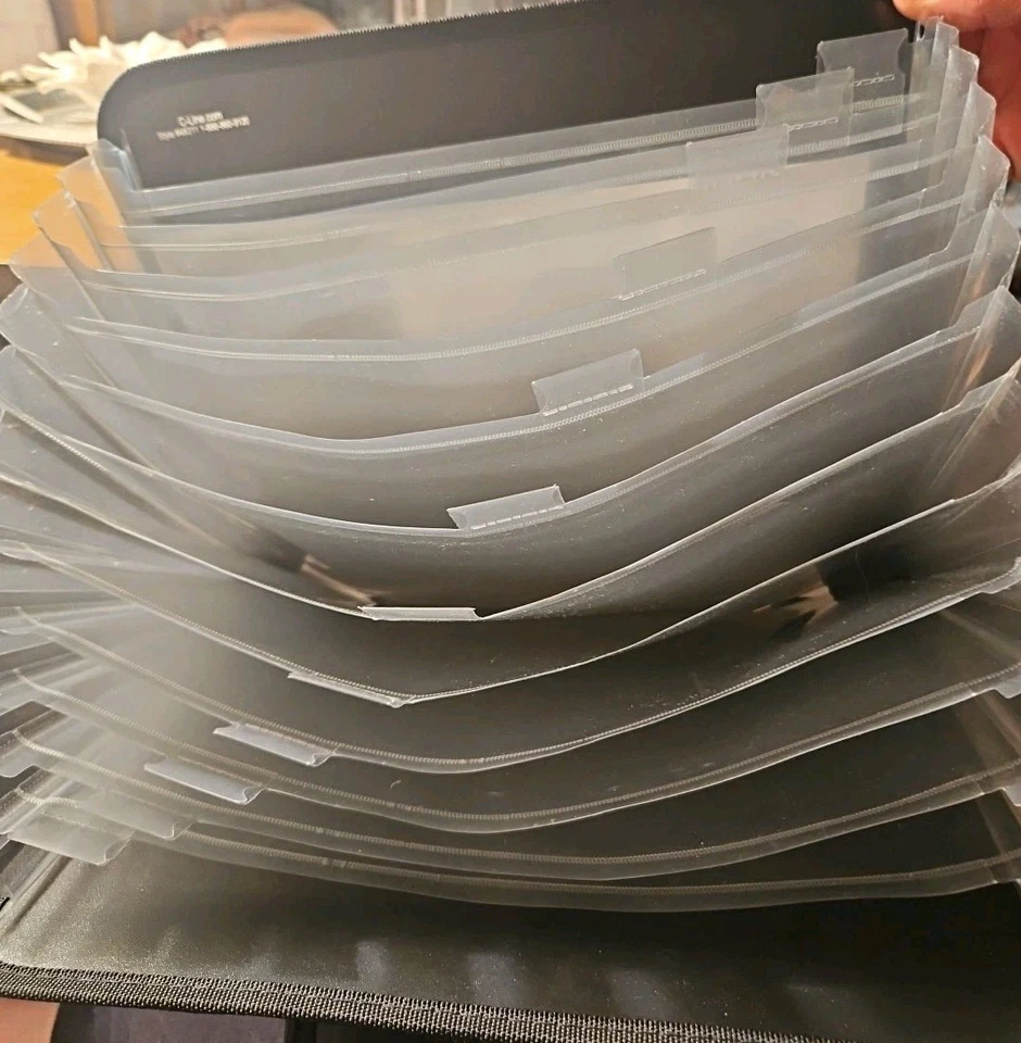 Expandable File Briefcase With Handles By C-line/black - Image 2 of 2