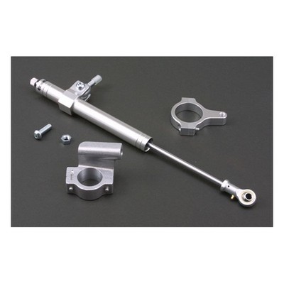 Daytona Lenkungsdämpfer silber für Harley-Davidson Softail 00-07 mit 41mm Gabel