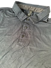 Lululemon Gray Short Sleeve Polo Shirt Men  s Size Large