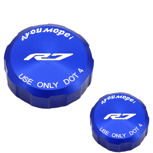 Tapa cubierta del depósito de líquido del freno trasero delantero para YAMAHA YZFR7 YZF-R7 2021-2022 - Imagen 11 de 12