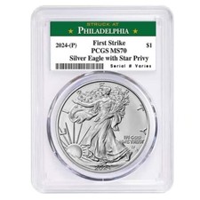 2021-(W) $1 Silver Eagle - Type 1 Struck at West Point