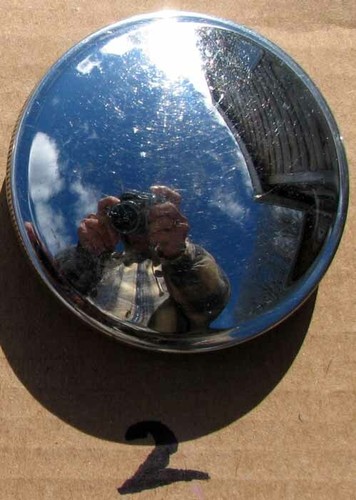 NICE EARLY STAINLESS STEEL AUTOMOBILE RADIATOR and GAS CAPS YOUR CHOICE - Picture 9 of 27