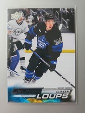 2022-23 Upper Deck Series 2 Hockey Jeunes Loups Filip Kral #493 Toronto Maple...