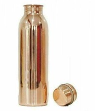 Ayurveda Health Yoga Thermos 100% Pure Copper Water Bottle Health Benefit 1000ml
