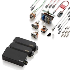 EMG SA/SA/85 Strat Electric Guitar Pickup System Set Black NEW