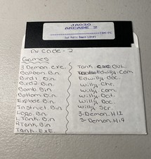 JA030 ARCADE 2 IBM-PC Just Public Domain Library 5.25