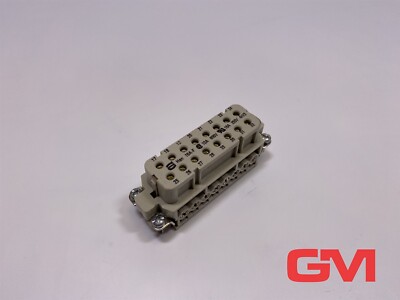 Harting Steckverbinder Han 16A-F (17-32) female insert 09200162813 Buchse 16A
