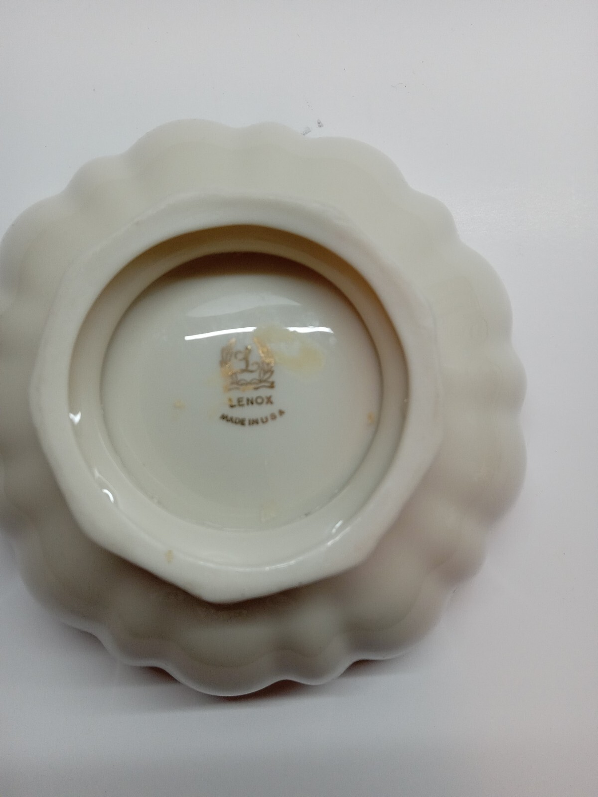 LENOX White Bowl Gold Trim 24K eBay