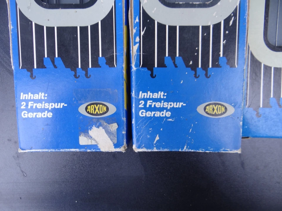 5x TCR Freispur Bahn Rennbahn Strecken Teile Zubehör Schienen Arxon 1986 NEU OVP - Bild 3 von 3