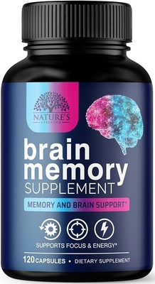 Brain Supplements for Memory Focus Advanced Cognitive Formula to Support Clarity