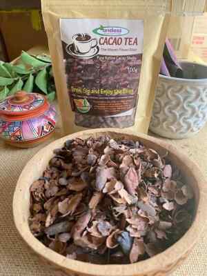 Tea Shell Cacao Tea Shells Natural Criollo 200g More Antioxidants and Nutrients ...