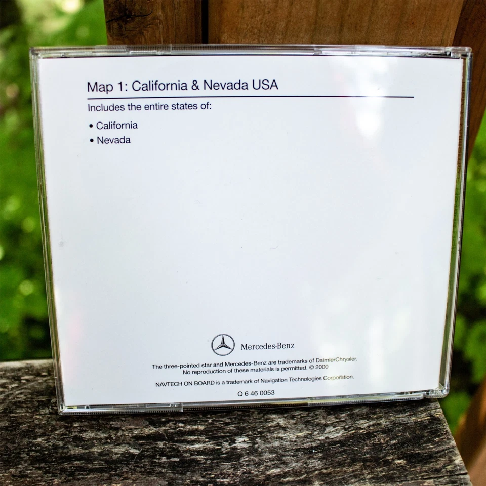 MERCEDES BENZ CLK320 2001 GPS Navigation System Digital Road Map Disc CD - Image 3 of 4