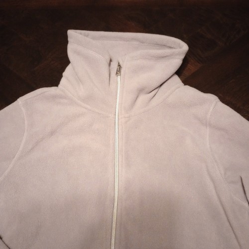 Calvin Klein Performance Women's Fleece Jacket Full Zip Purple MEDIUM - Picture 4 of 15