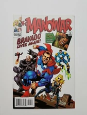 X-O MANOWAR #10 Avengers Homage Cover 1st Print Hard To Find [Valiant, 1997]