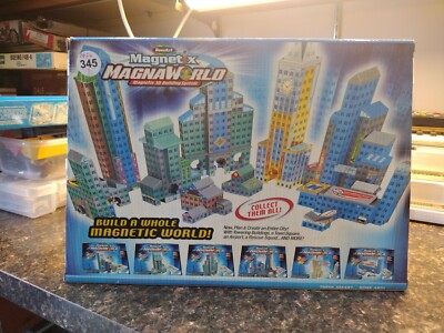 Roseart Magnetic Megnaworld Airport 3D Building System #28189 | eBay