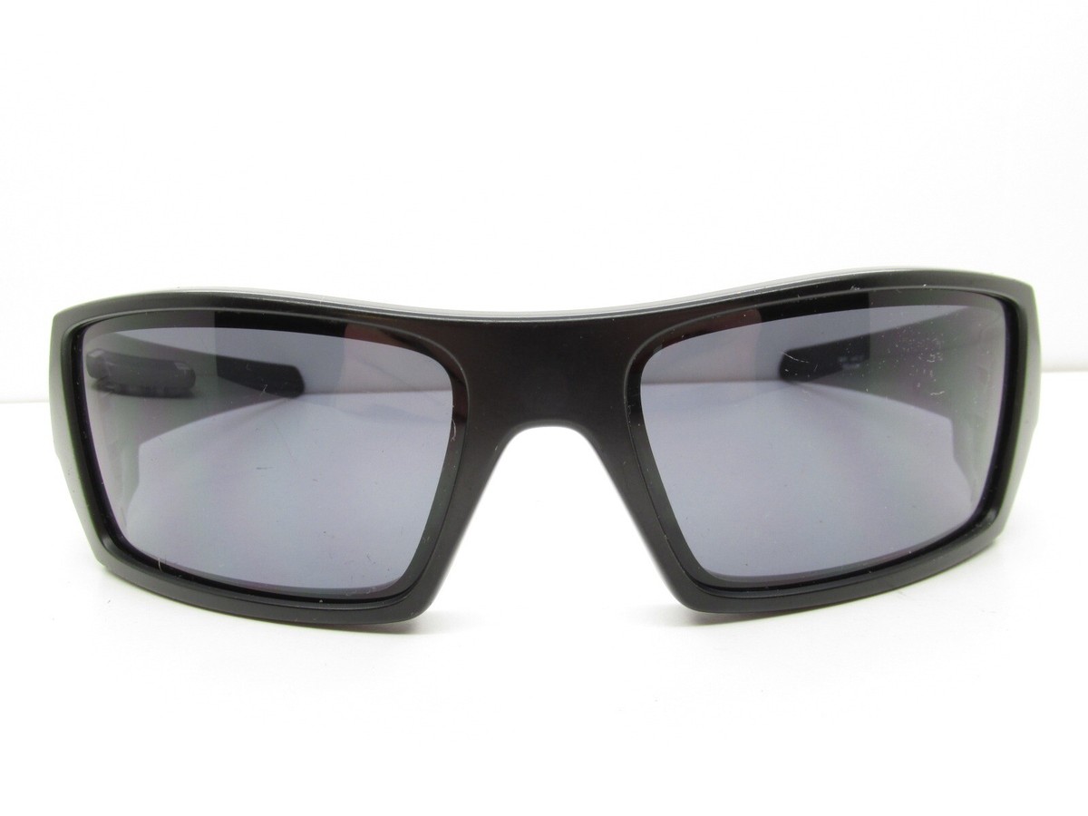 AUTHENTIC OAKLEY GASCAN 03-473 SUNGLASSES 60-15-127 Black Wrap TV6