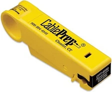 Cable Prep CPT-6590-SINGLE Coax Cable Stripping Tool for RG6 & RG-59