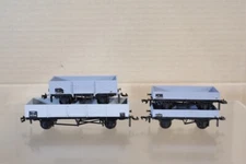 SLATER'S KIT BUILT RAKE of 4 BR GREY OPEN 3 5 PLANK & TUBE WAGON om