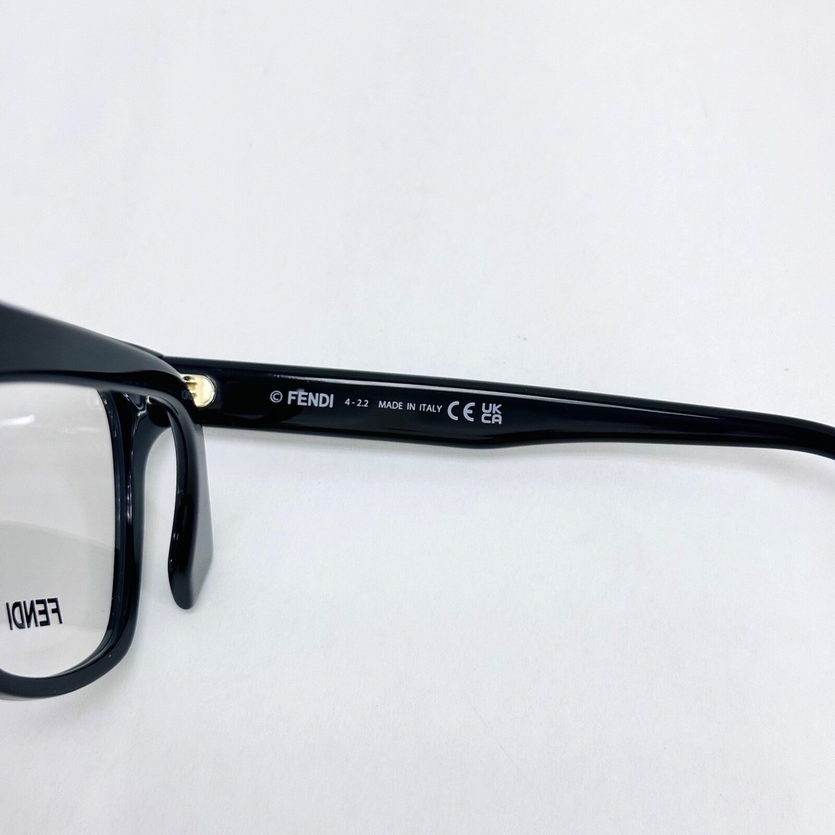 Fendi Eyeglasses FE50004I 001 Black 54-18 145 Women’s Authentic Made In Italy FENDI FE50001I 001 Fendi Way | Online Sale - Amevista main image 4