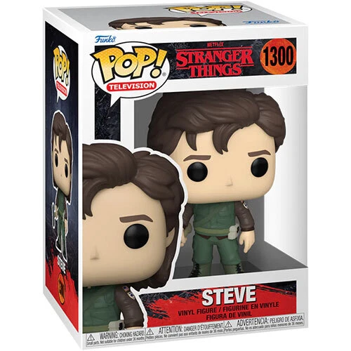 Funko POP! Television - Stranger Things (Season 4) Vinyl Figure - STEVE #1300