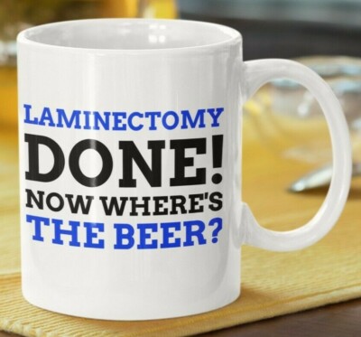 Lustige Laminektomie Tasse 11 Unzen Wirbelsäulenchirurgie Geschenkideen Wirbelsäulenlamina Operation Becher