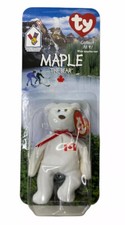 MAPLE The Bear 1997 McDonald  s TY BEANIE BABY With Rare Errors: 1993, Oakbrook