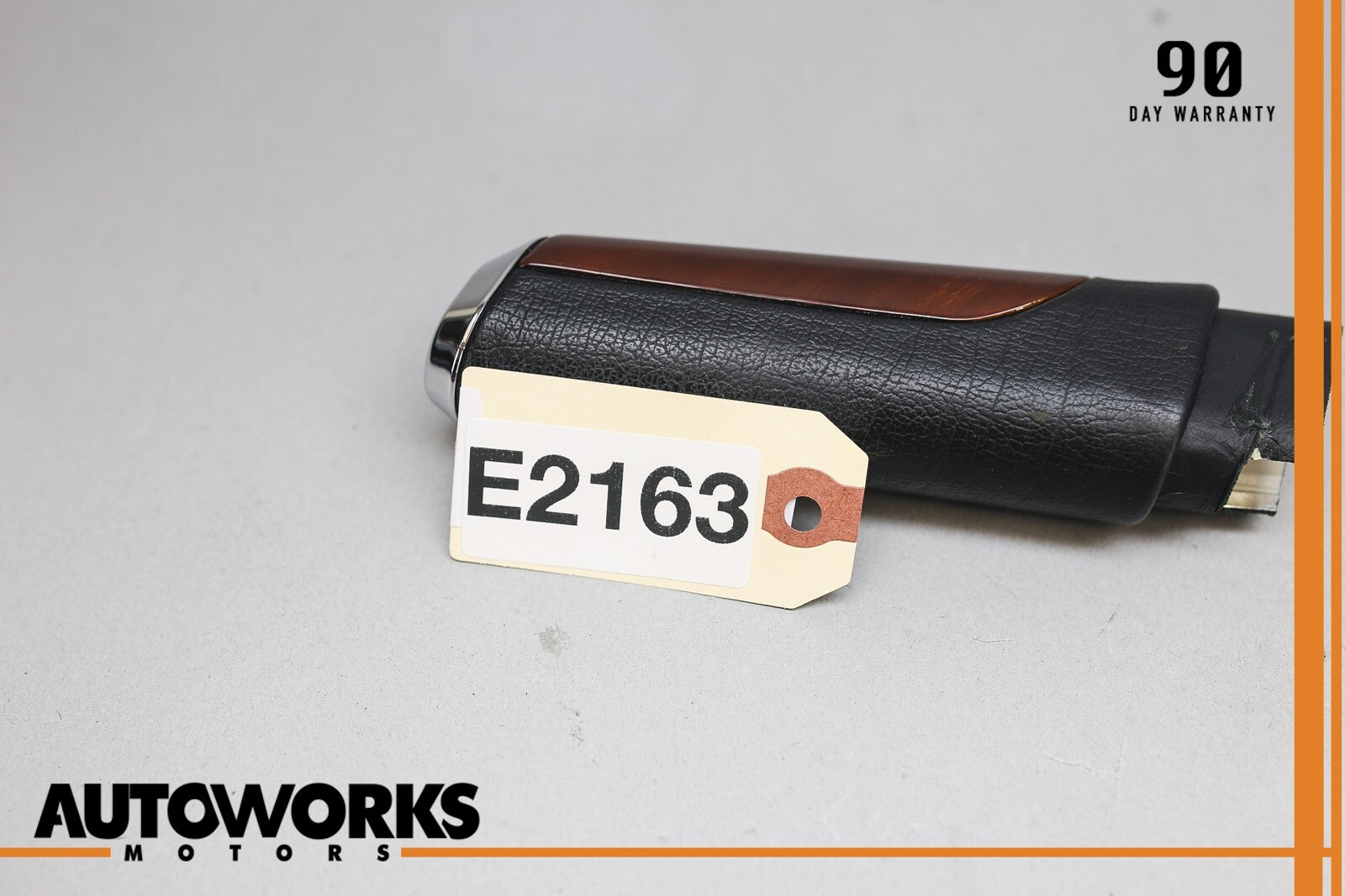 04-08 Maserati Quattroporte M139 Emergency Parking Hand Brake Handle Wood OEM
