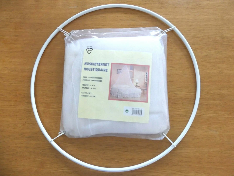 MOUSTIQUAIRE de lit* Filet Anti-moustique* Voile Anti-insectes * Baldaquin *NEUF - Photo 3/4