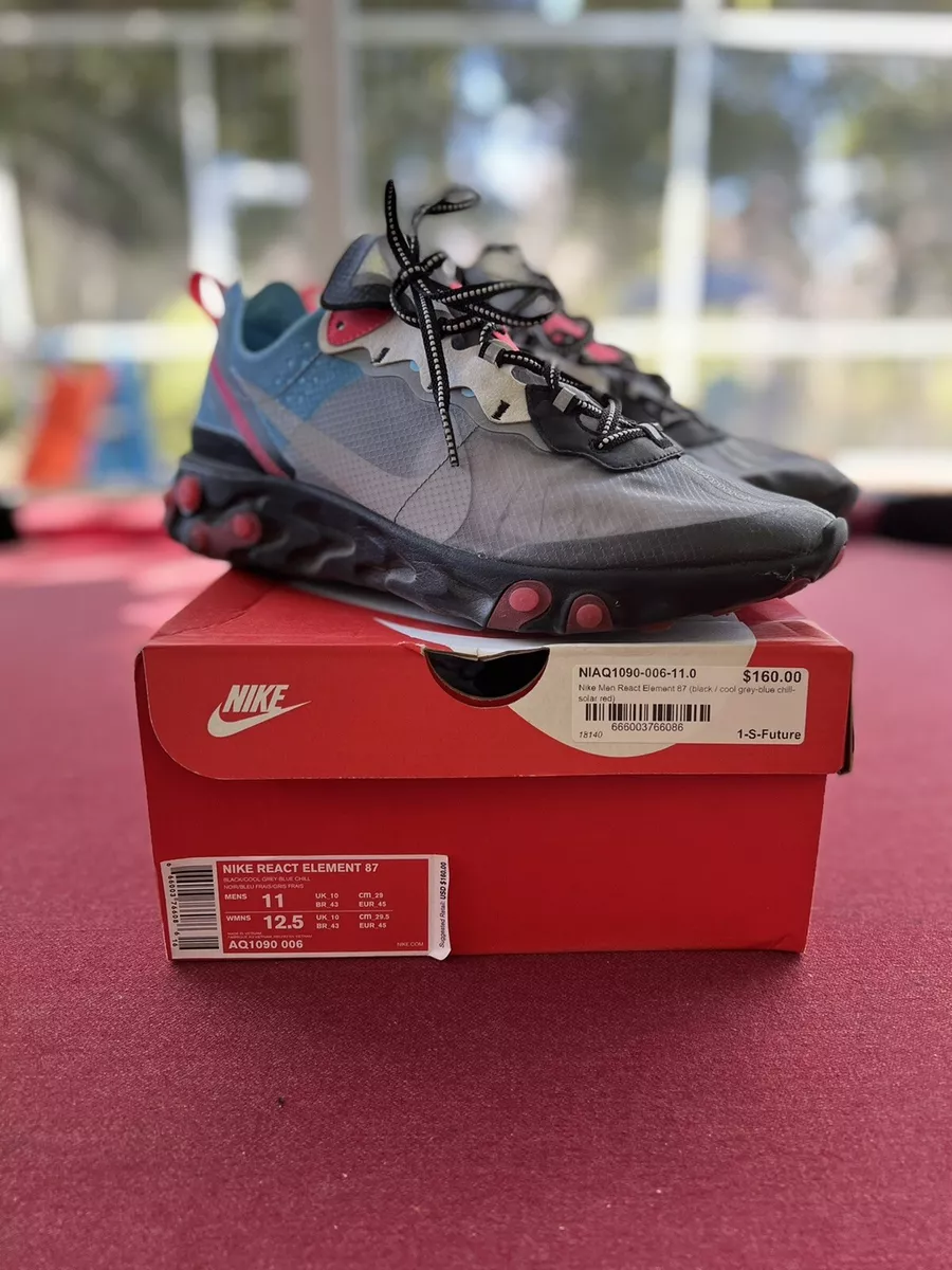 Nike react hotsell 87 solar red