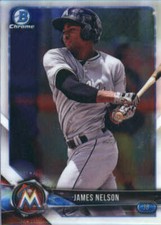 2018 Bowman Chrome Prospects #BCP33 James Nelson 