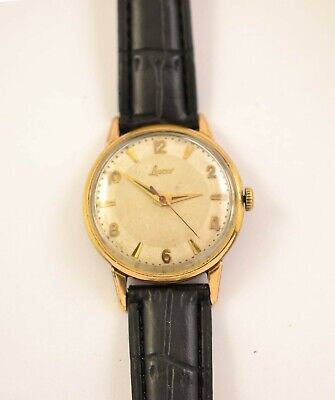 Vintage 50s LACO GOLD PLATE 20Mk. Men`s watch SWISS Made | eBay