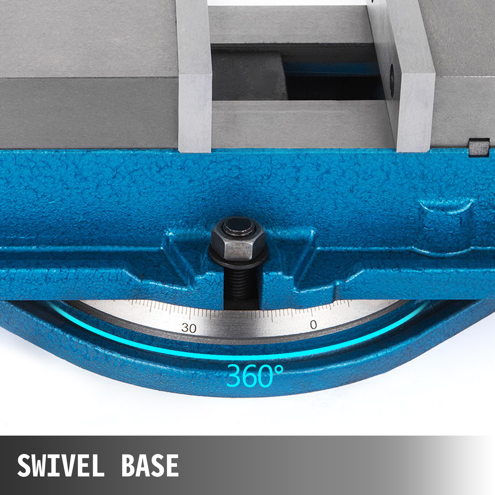 Étau de Table 80 mm VEVOR : Solution de Serrage Stable pour Fraisage et Perçage Sans Jeu - 4