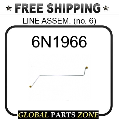 6N1966 - LINE ASSEM. (no. 6) 2507536 4Y2676 for Caterpillar (CAT 