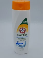 Arm & Hammer Essentials Vegan Simply Fresh Ultra replenishing Body Wash 15oz