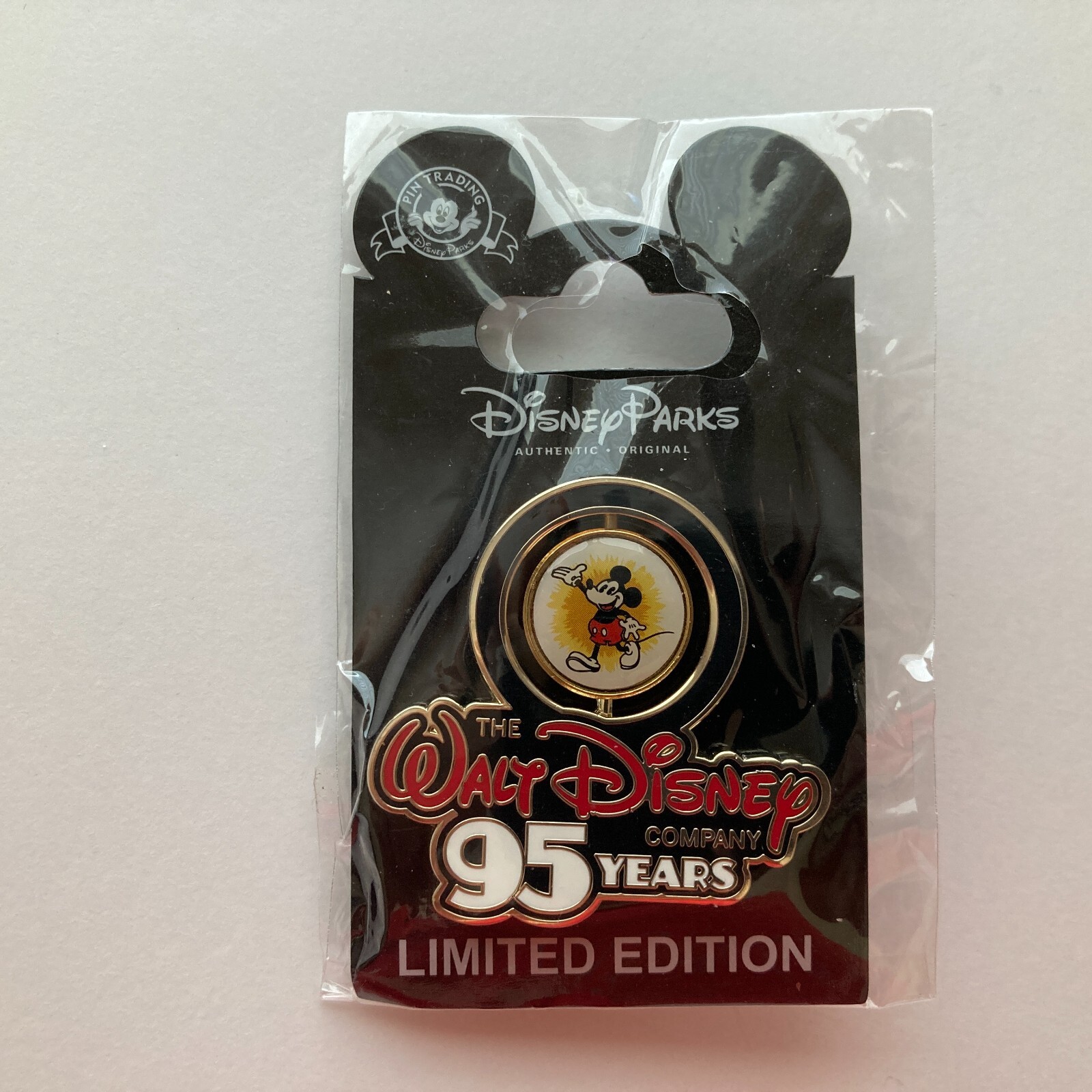 Cast Exclusive - The Walt Disney Company - 95 Years Disney Pin 130558 | eBay