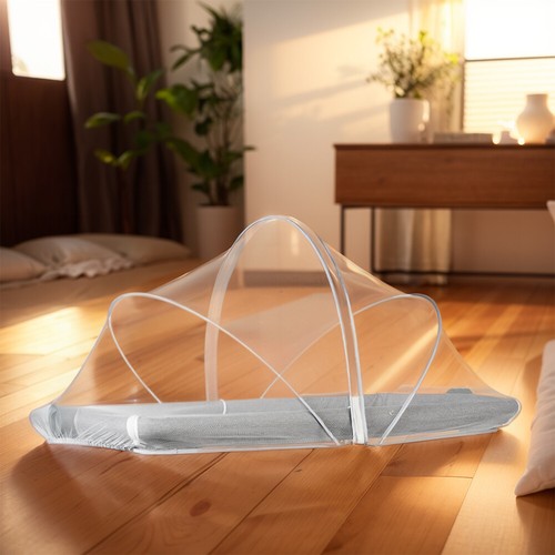 Foldable Mosquito Net Breathable Folding Crib Cover Bassinet Mosquito Net Cover - Picture 4 of 8