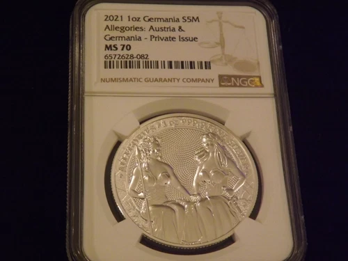2021  S5M    LADY GERMANIA      Austria       NGC  MS 70