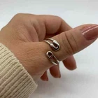Silver Safety Pin 925 Sterling Silver Band &Statement Handmade Ring Allsize-B-23