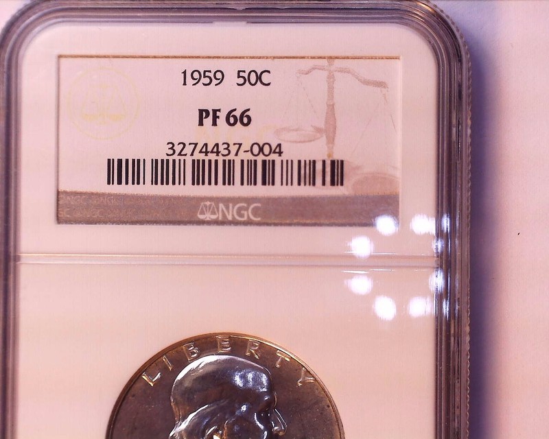 1959 Proof Franklin Half Dollar., NGC PF66 Nice! *Take a LooK*