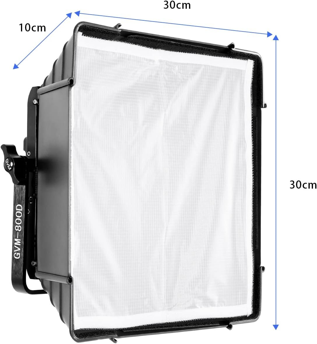 GVM LED Lighting Softbox with Grid Beehive for GVM 800D/560AS/480LS, Foldable Li