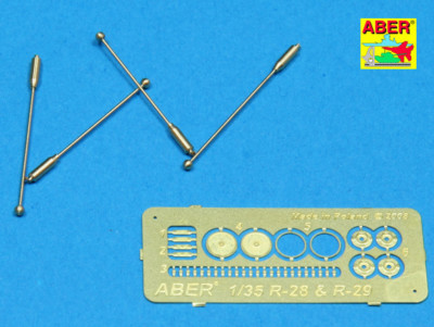 GERMAN WIDTH INDICATOR FOR SD.KFZ 231/232 (4 pieces) #35R29 1/35 ABER