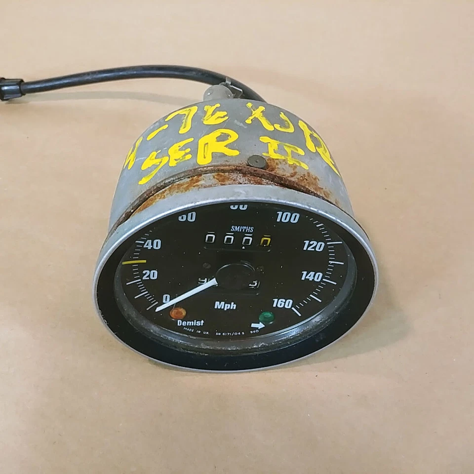 Velocímetro original Jaguar XJ12 1974-79 160 MPH Smiths SN6171/04S OEM Foto 2 de 4