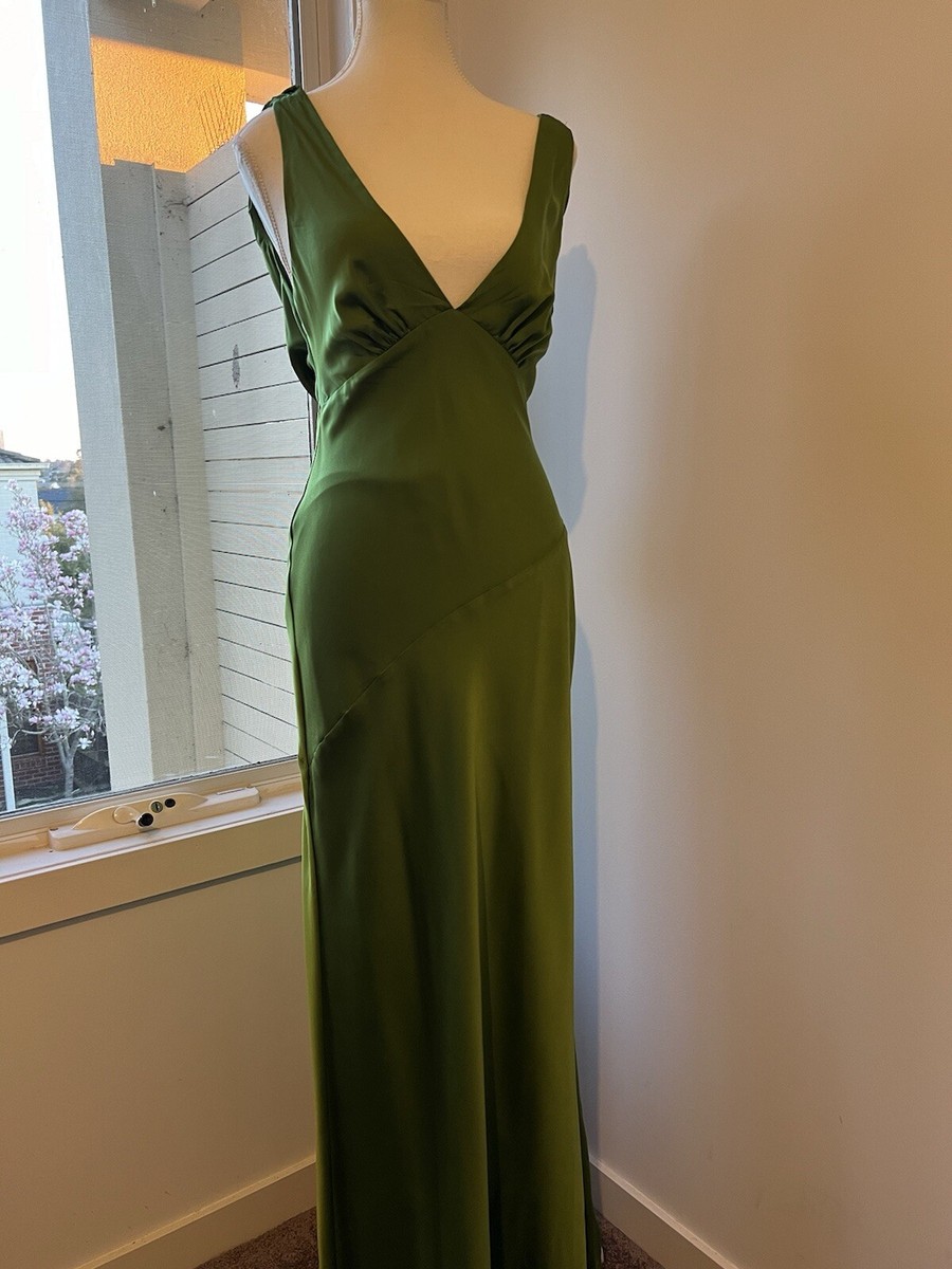 Meshki Nadia Green Dress Xs Elegant Maxi Dress Wedding Guest Appropriate | eBay Australia Meshki Nadia Green Dress Xs Elegant Maxi Dress Wedding Guest Appropriate | eBay Australia