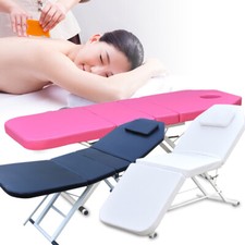 Portable Folding Massage Table For Beauty Salon Tattoo Therapy Couch Bed Chair