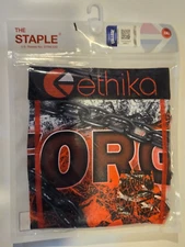 Ethika  Official License UGA The Staple Boxer Brief  3XL GEORGIA COLLEGE NEW