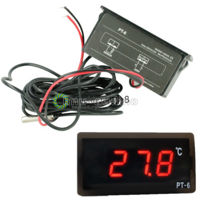 -50°C~+110°C 220V Digital Thermometer Temperature Meter Aquarium Sensor