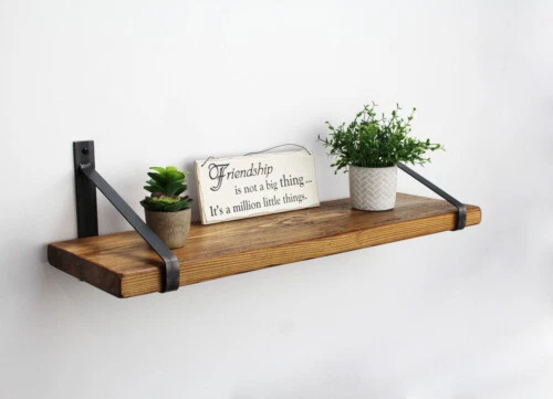 Pine Shelf Brackets
