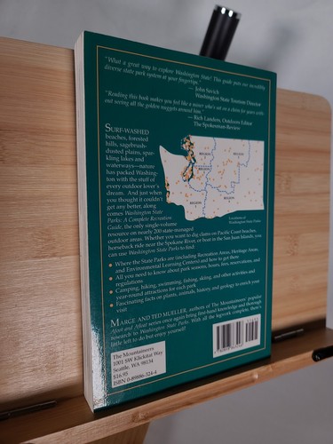 *SIGNED* Washington State Parks A Complete Recreation Guide Marge & Ted Mueller - Imagen 4 de 7
